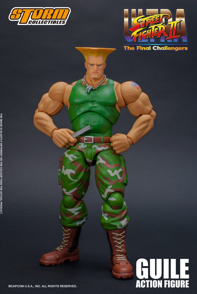 Street Fighter Guile Statue by Pop Culture Shock