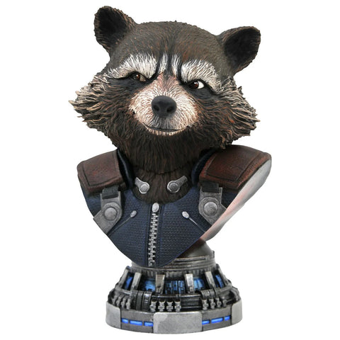 Marvel Legends In 3D Avengers: Endgame Rocket Raccoon 1:2 Scale Bust