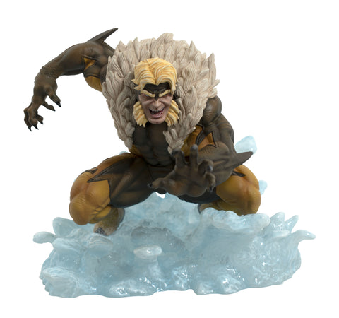 MARVEL GALLERY COMIC SABRETOOTH PVC STATUE
