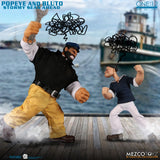 Popeye and Bluto Stormy Seas Ahead One:12 Collective Deluxe Action Figures Box Set