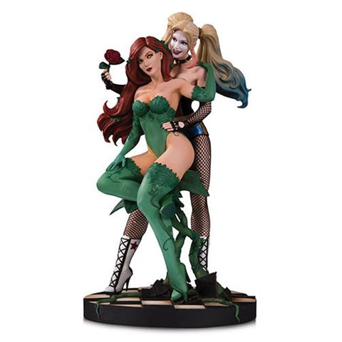 DC Designer Series Harley Quinn and Poison Ivy by Emanuela Lupacchino Statue